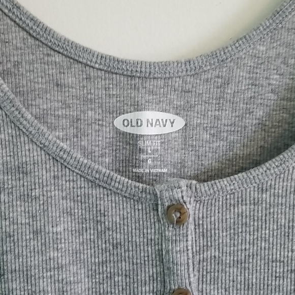 Henley tank - like new, never worn - Picture 2 of 2